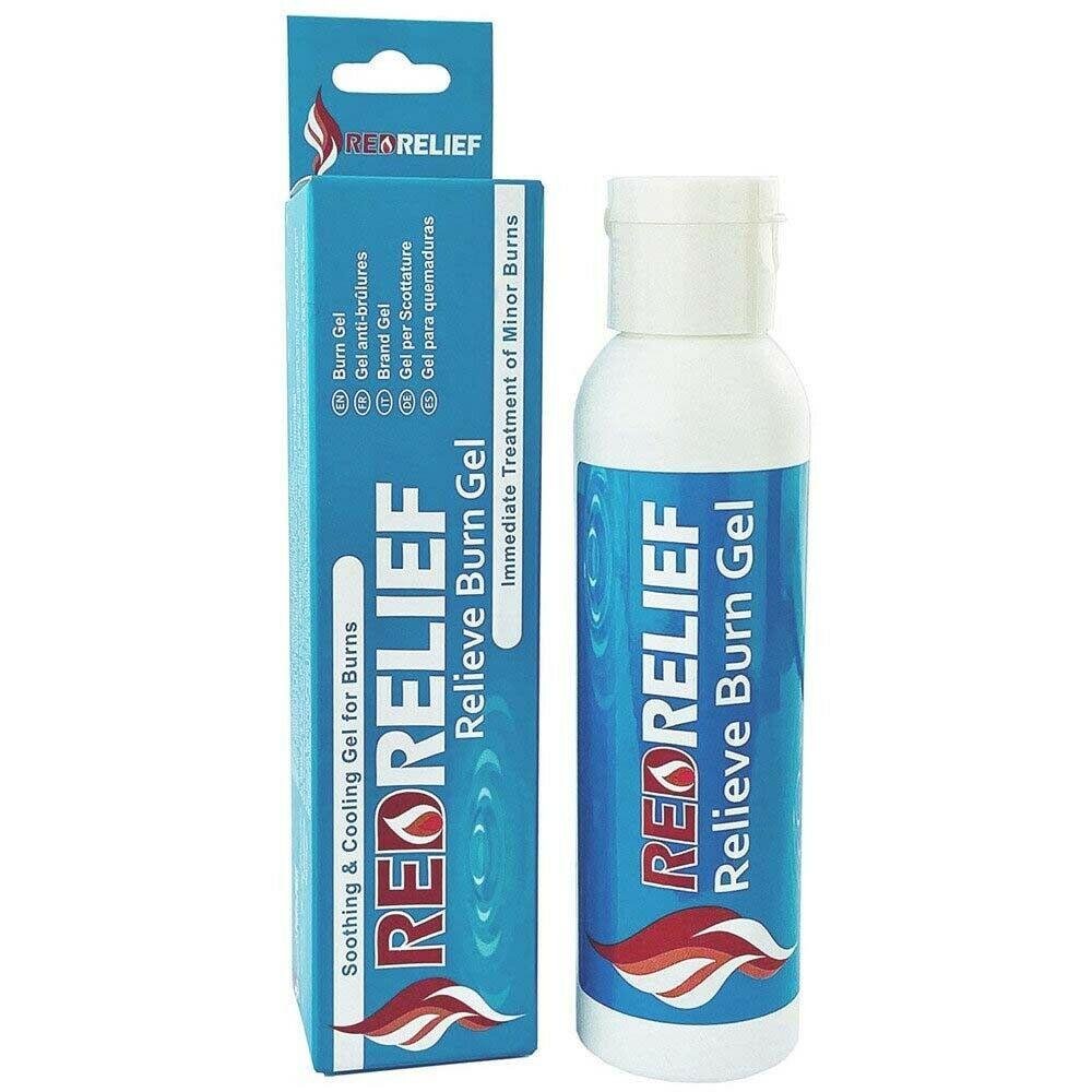 RedRelief Emergency Burn Gel Bottle 120ml - JFA Medical EasyMeds Pharmacy