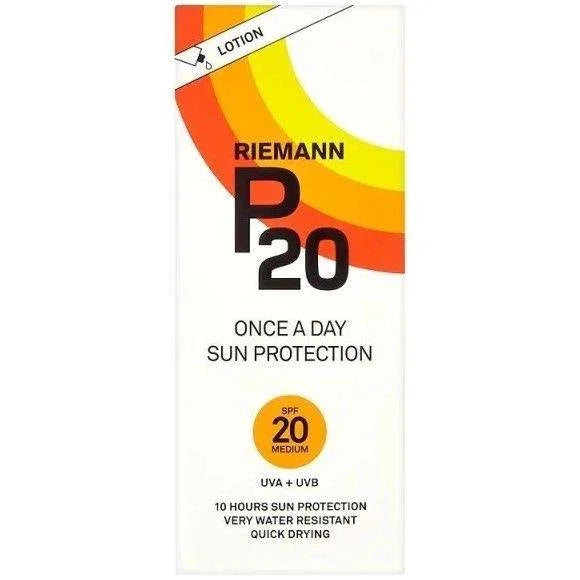 Riemann P20 Once A Day Sun Protection Lotion SPF20 200ml x 4 - Riemann EasyMeds Pharmacy