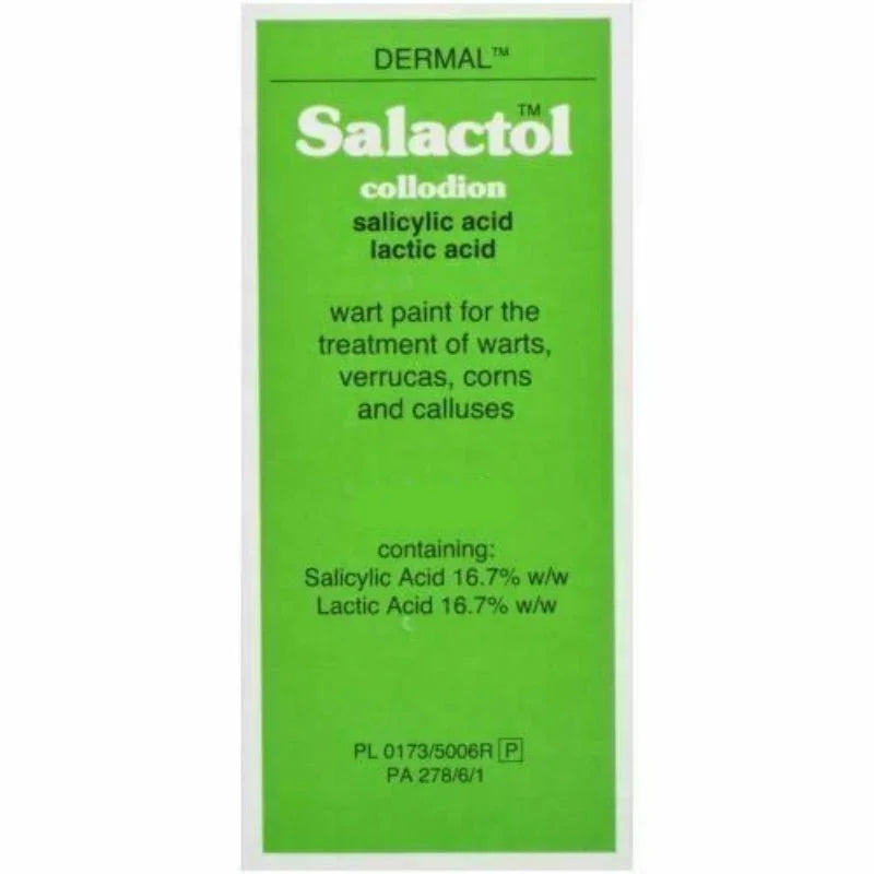 Salactol Wart Paint Treatment 10ml - Dermal EasyMeds Pharmacy