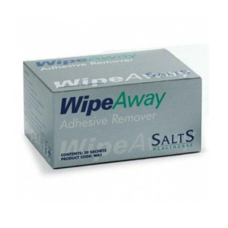 Salts Adhesive Remover Wipes Sachets x 30 (WA1) - Salts EasyMeds Pharmacy