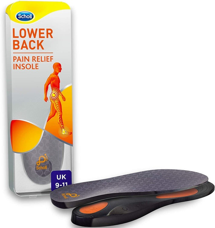 Scholl Lower Back Orthotic Insoles - Large - Reckitt Benckiser EasyMeds Pharmacy