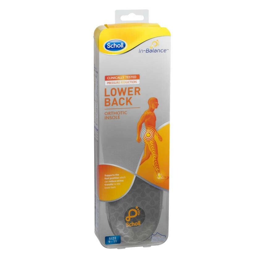 Scholl Lower Back Orthotic Insoles - Small - Reckitt Benckiser EasyMeds Pharmacy