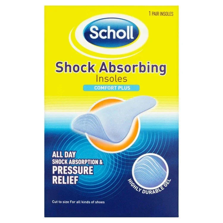 Scholl Shock Absorbing Insoles - Reckitt Benckiser EasyMeds Pharmacy