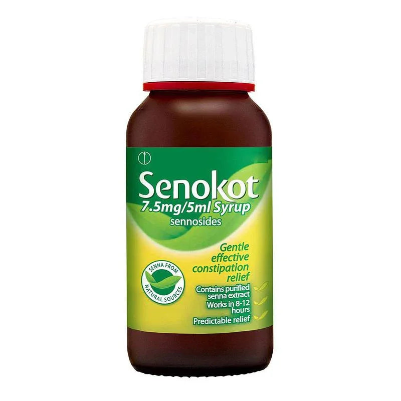 Senokot Syrup Senna 7.5mg/5ml 150ml - Reckitt Benckiser EasyMeds Pharmacy