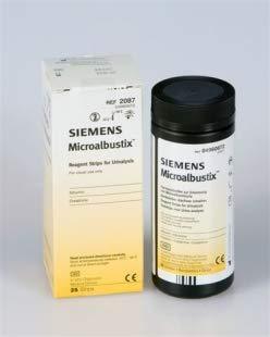 Siemens Microalbustix Reagent Strips (25) (2087) - Siemens EasyMeds Pharmacy