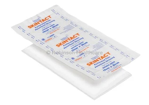 Skintact Low Adherent Absorbent Dressings 10cm x 20cm x 10 - Skintact EasyMeds Pharmacy