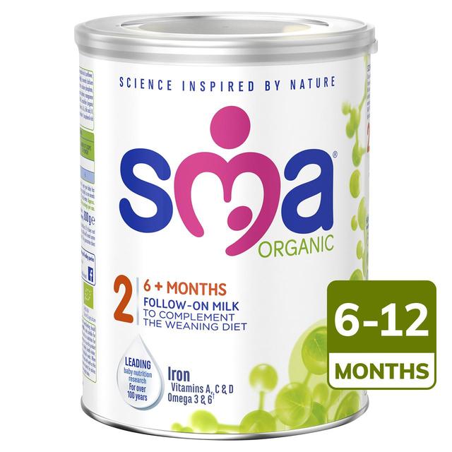 SMA Organic Follow-On Milk 6 Months+ 800g -   Nestle EasyMeds Pharmacy