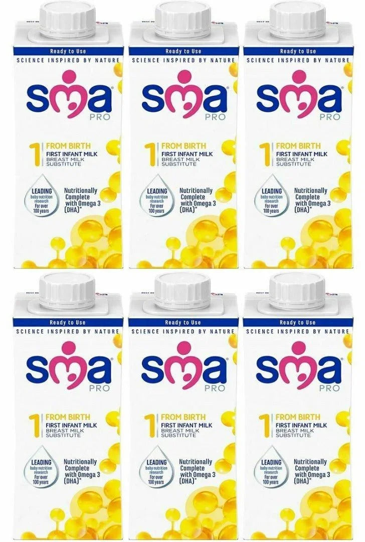 SMA PRO First Infant Milk From Birth 200ml x 15 EasyMeds Pharmacy