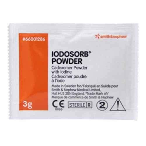 Smith & Nephew Iodosorb Cadexomer Powder Sachets 7 x 3g - Smith & Nephew EasyMeds Pharmacy