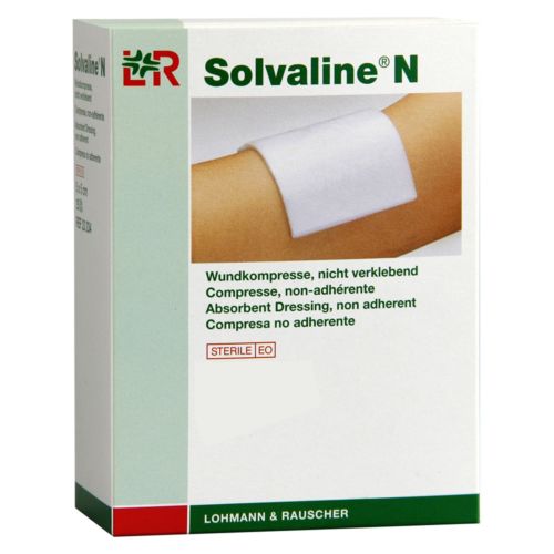 Solvaline-N Sterile Highly Absorbent Dressing 5cm x 5cm - L&R Medical UK LTD EasyMeds Pharmacy