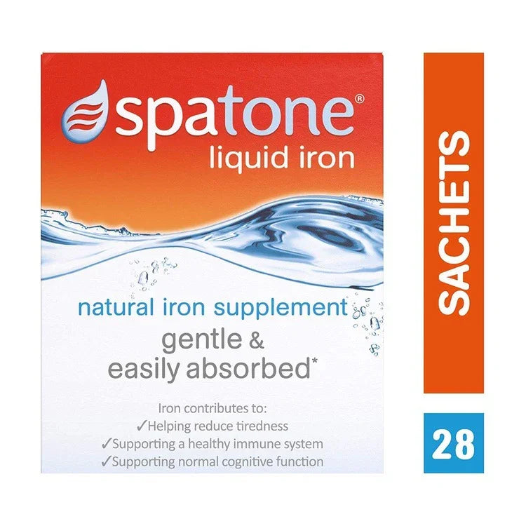 Spatone Natural Liquid Iron Supplement Original 20ml Sachets x 28 - Nelsons EasyMeds Pharmacy