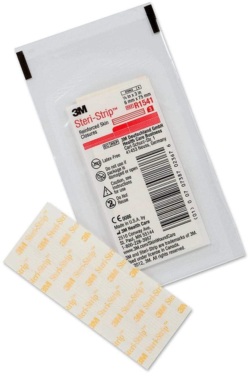 Steri-Strip Adhesive Skin Closure Strips 6mm x 75mm (Select 6 or 12) - Steri EasyMeds Pharmacy
