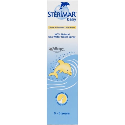 Sterimar Baby 100% Natural Sea Water Nasal Spray 50ml x 1 - Sterimar EasyMeds Pharmacy