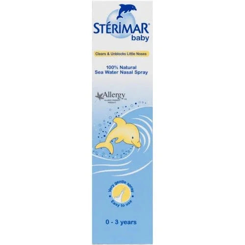 Sterimar Baby 100% Natural Sea Water Nasal Spray 50ml x 1 - Sterimar EasyMeds Pharmacy