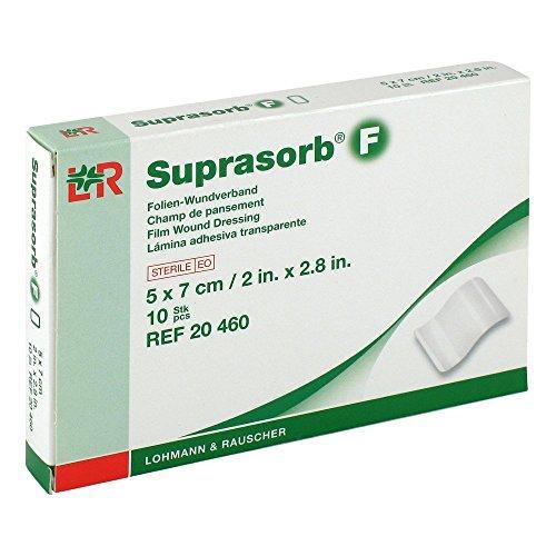 Suprasorb F Film Dressing 5cm x 7cm Sterile Pack of 10 - L&R Medical EasyMeds Pharmacy