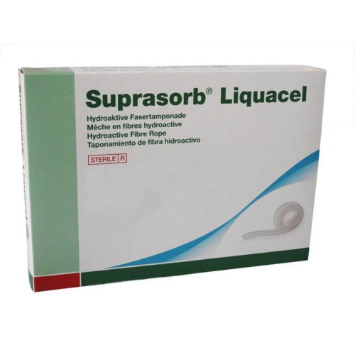 Suprasorb Liquacel Hydrofibre Dressing 10cm x 10cm x 10 - L&R Medical EasyMeds Pharmacy