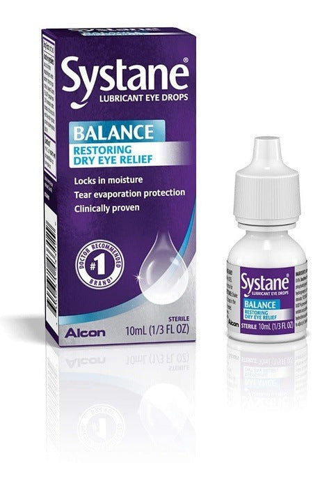 Systane Balance Lubricant Eye Drops, Restorative Formula 10ml x 2 - Systane EasyMeds Pharmacy
