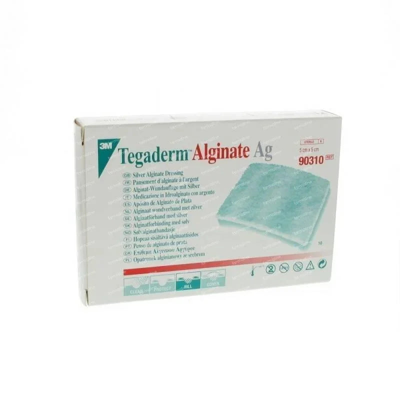 Tegaderm Alginate AG Silver Dressings 10cm x 10cm - 3M EasyMeds Pharmacy