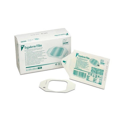 Tegaderm Film Dressings 6cm x 7cm 3M x 100 - Tattoo/Burns/Wounds/Abrasions 1624W -   3M EasyMeds Pharmacy