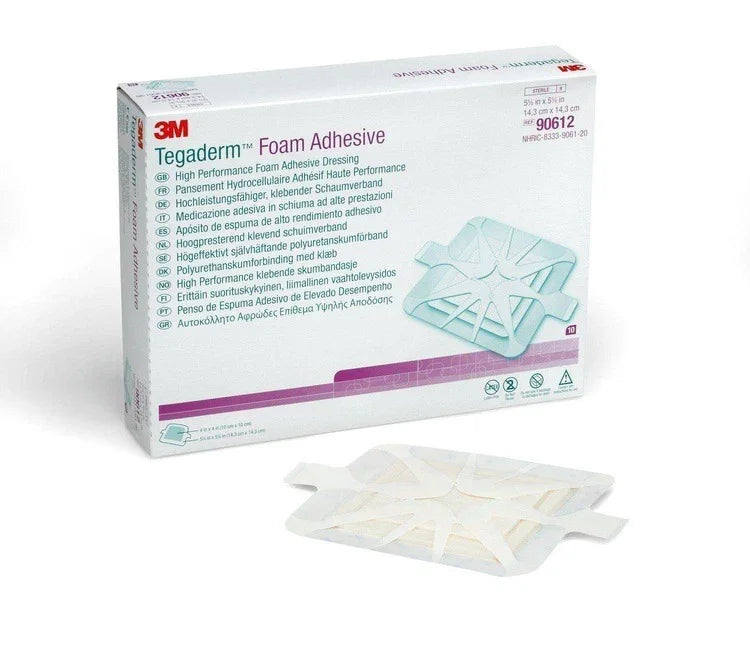 Tegaderm Foam Dressings 14.3cm x 14.3cm (Select Qty Req'd) - 3M EasyMeds Pharmacy