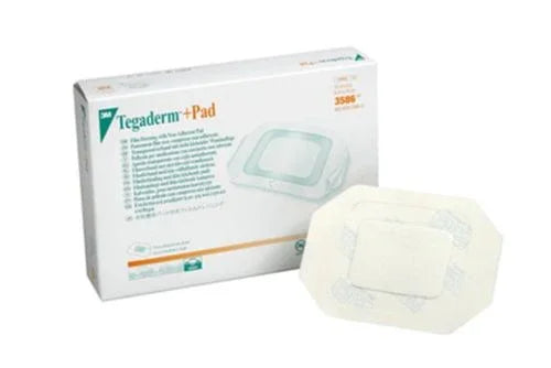 TEGADERM + PLUS PAD 3M Film Dressing 9cm x 10cm x1 - Tattoo/Burns/Wounds - 3M EasyMeds Pharmacy