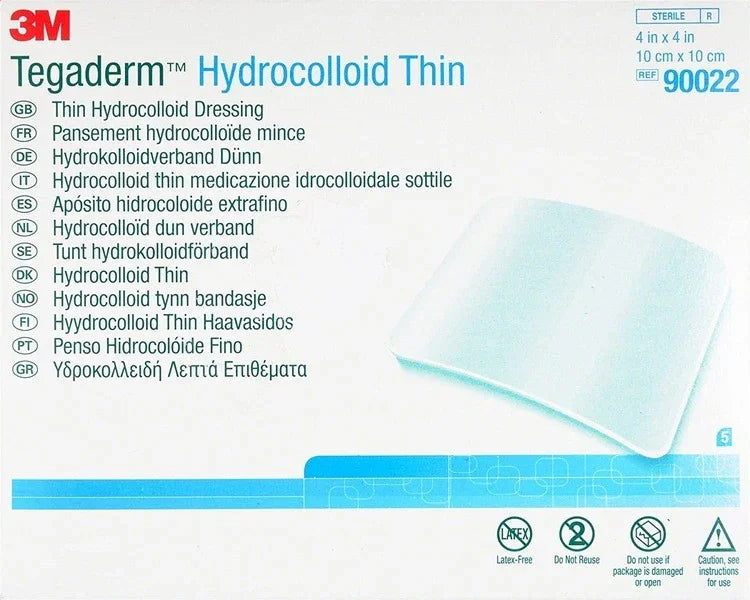 Tegaderm Thin Hydrocolloid 10 x 10cm Dressing x 5-269-0980 - 3M EasyMeds Pharmacy