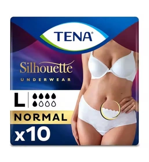 Tena Lady Silhouette Incontinence Pants Normal Large 1x10
