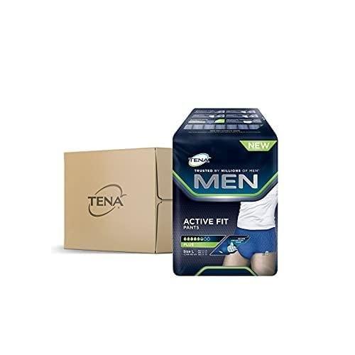 Tena Men Active Fit Pants Large Pack of 4 - Tena EasyMeds Pharmacy