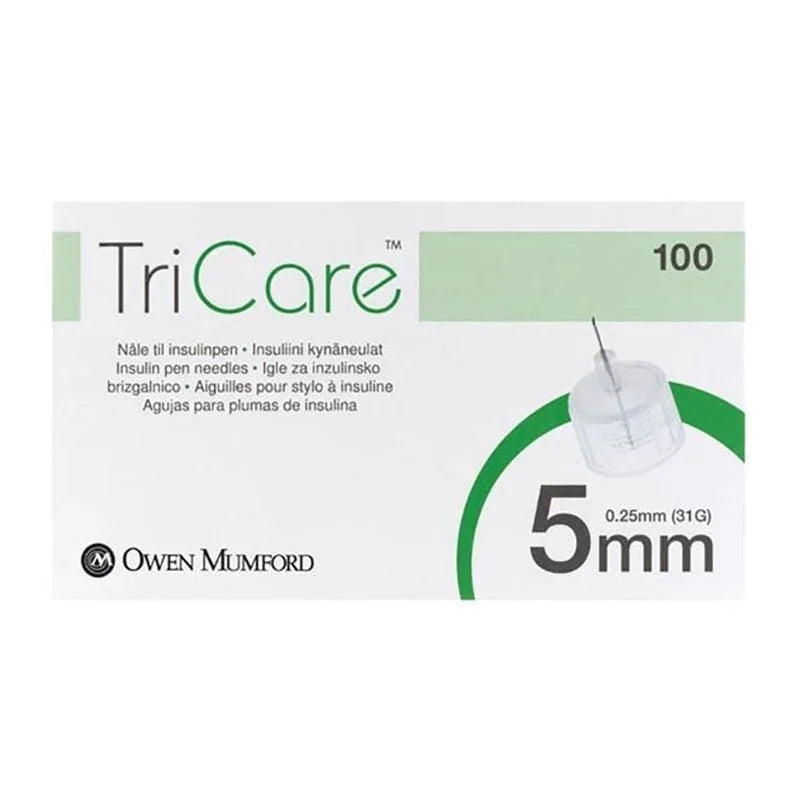 Tricare 31Gauge Pentips Needles 5mm x 100 - Owen Mumford EasyMeds Pharmacy