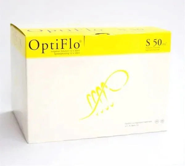 Optiflo-S Cather Maintenance Irrigation Solution 50ml/100ml x 12 ...