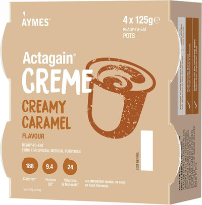 Actagain CREME Creamy Caramel 4x125g