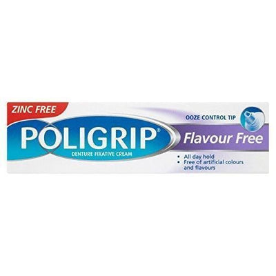 12 x Poligrip Flavour Free Cream 40g -   Poligrip EasyMeds Pharmacy