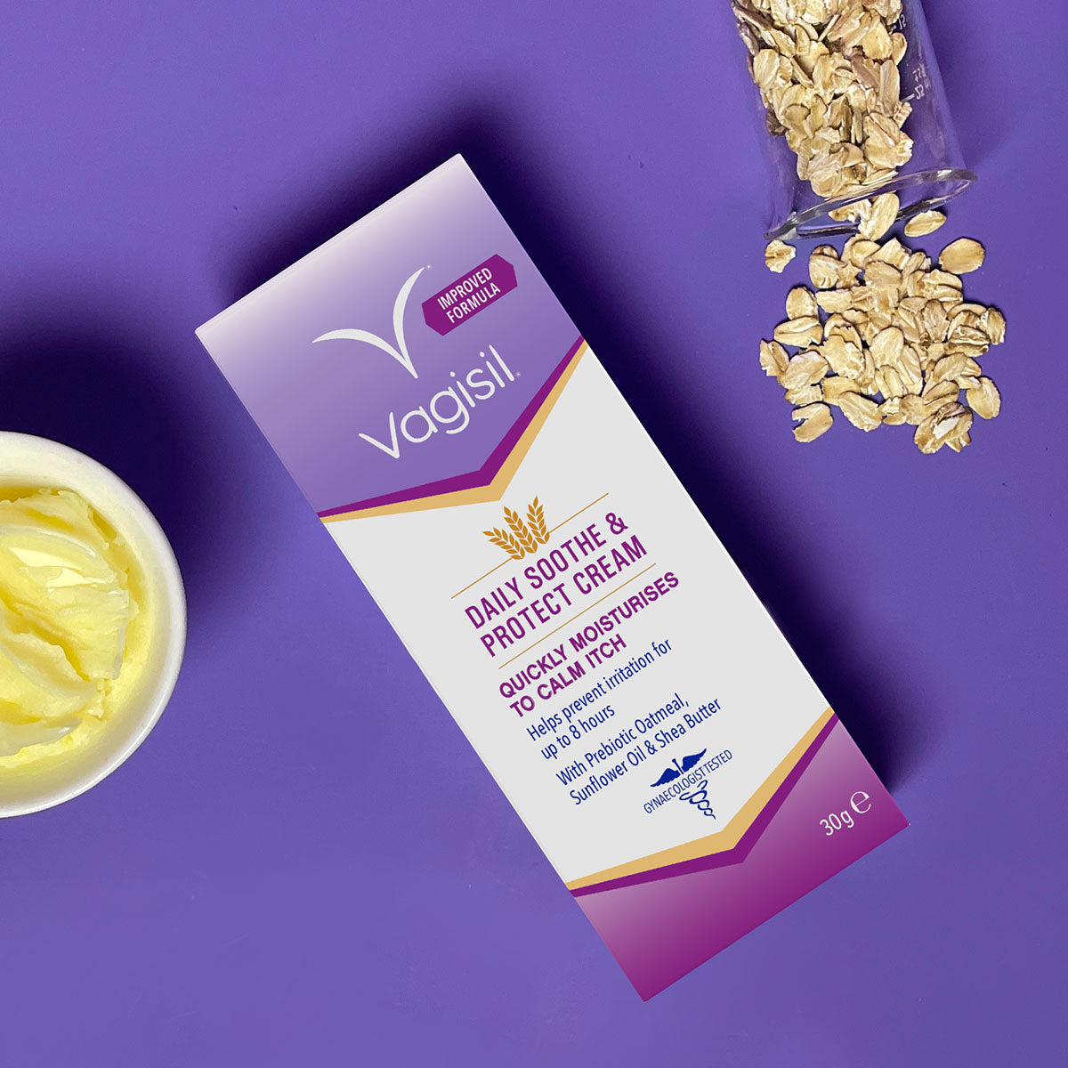 Vagisil Daily Soothe & Protect Cream 30g