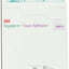 3M Tegaderm Foam Adhesive Dressing, 8.8cm x 8.8cm, Pack of 10 2972222