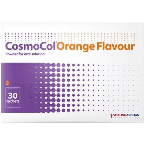CosmoCol Sachets Orange Flavour Sachets x 30 / 20 -   Stirling Anglian EasyMeds Pharmacy