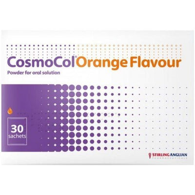 CosmoCol Sachets Orange Flavour Sachets x 30 / 20 -   Stirling Anglian EasyMeds Pharmacy