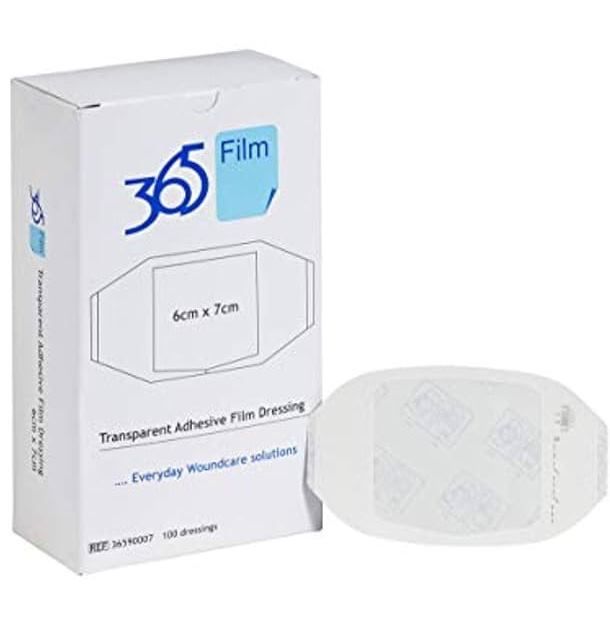365 Film Wound Dressings 6CM X 7CM -   365 Healthcare EasyMeds Pharmacy