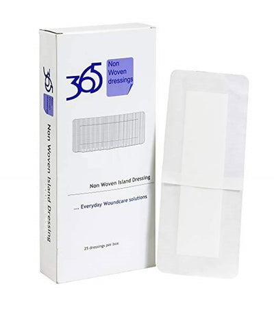 365 Non-woven Island Dressings 10 X 25CM x 25 -   365 Healthcare EasyMeds Pharmacy