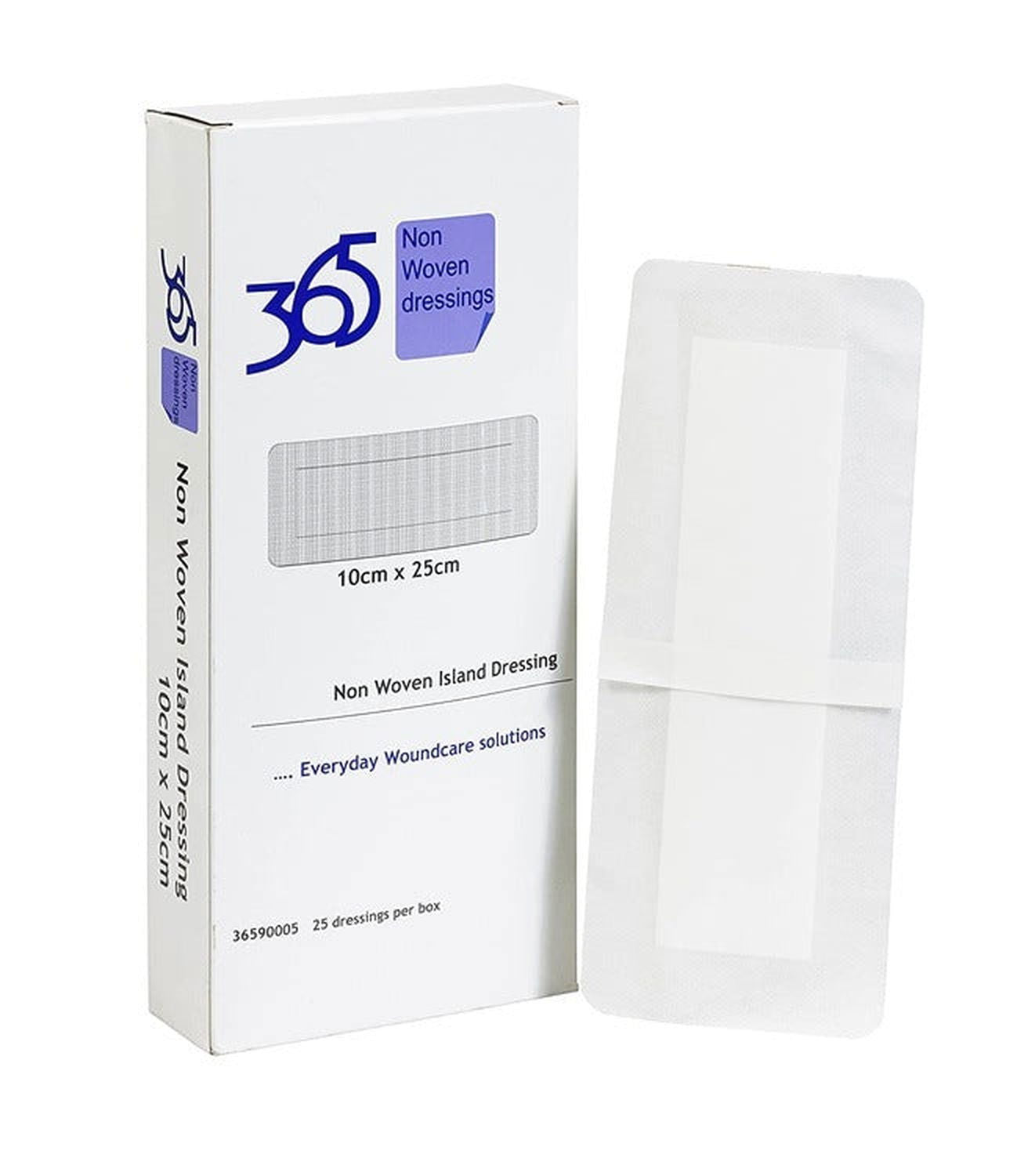365 Transparent Island Absorbent Pad Wound Dressings 10cm x 25cm -   365 Healthcare EasyMeds Pharmacy