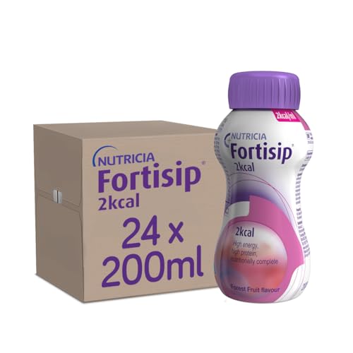 Fortisip 2.0 kcal Milkshake Nutritional Drinks Mixed Flavours 200ml x 24