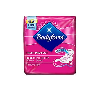 Bodyform Normal Ultra 10 Sanitary Towels 10 x 4 Packs (40)