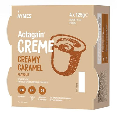 Actagain CREME Creamy Caramel 4x125g