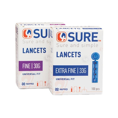 4Sure 30Gauge Single Use Lancet x 100 -   4Sure EasyMeds Pharmacy