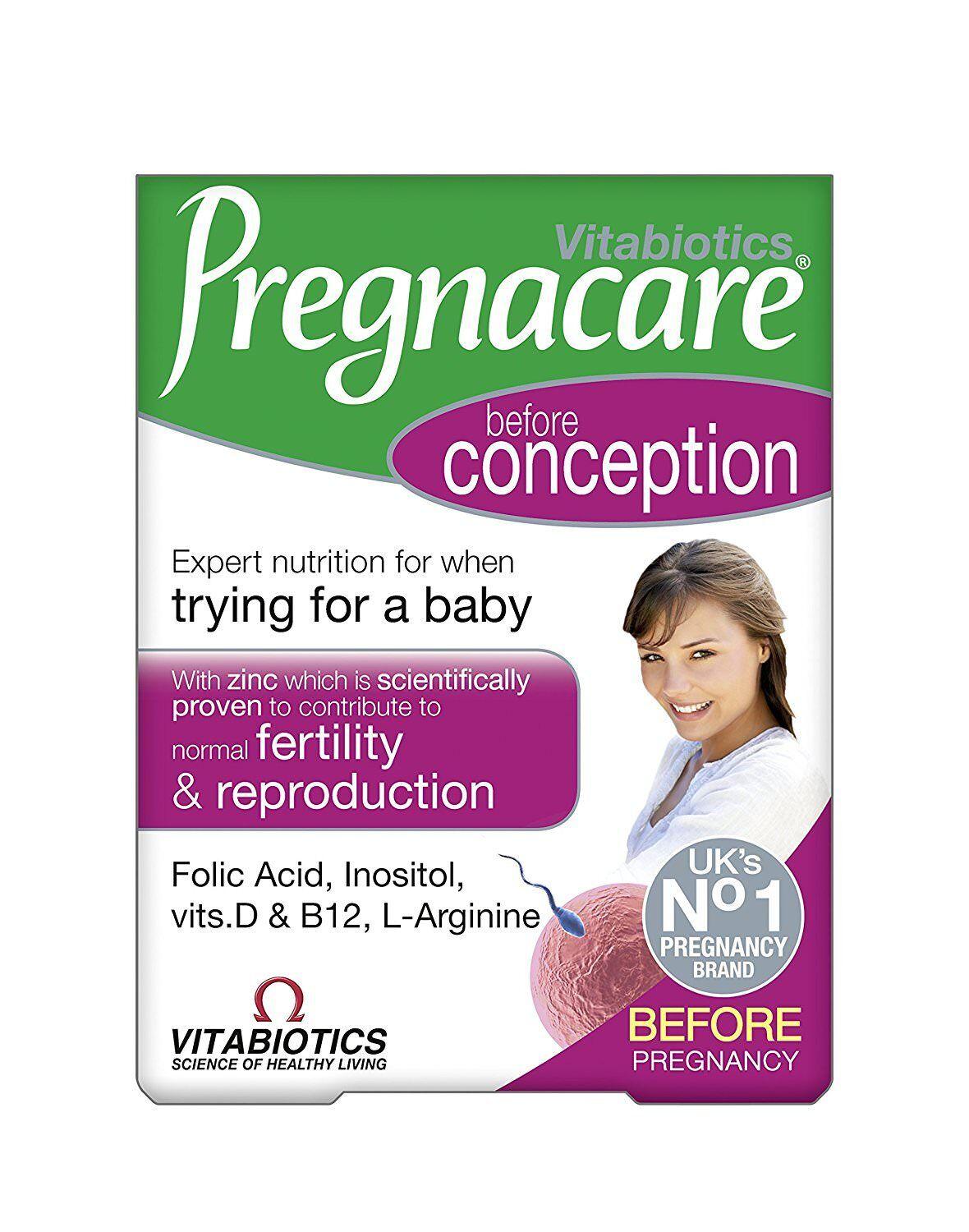 Pregnacare Conception Tablets x 30 Pre-Conception Nutrients/Vitamins x 2 Packs