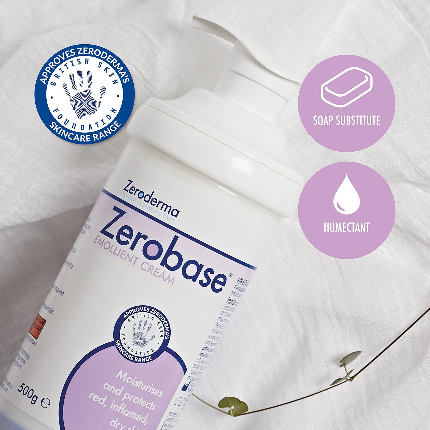 Zerobase Emollient Cream 500g