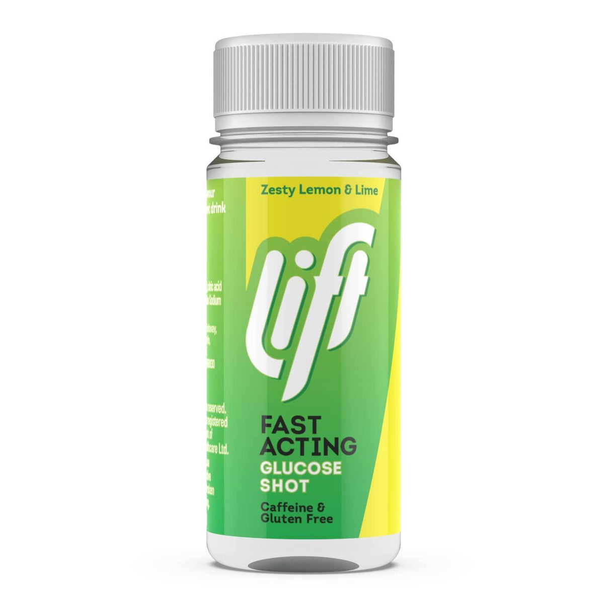 Lift | Fast-Acting Glucose Energy Juice Shots | Lemon & Lime | 12 Pack of 60 ml 3399797 20.38 Q0