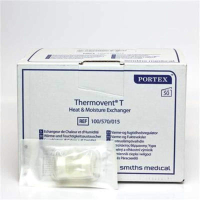 Thermovent T Heat and Moisture Exchanger [THERMOVENT T HME STRL] by SMITHS MEDICAL ASD INC.