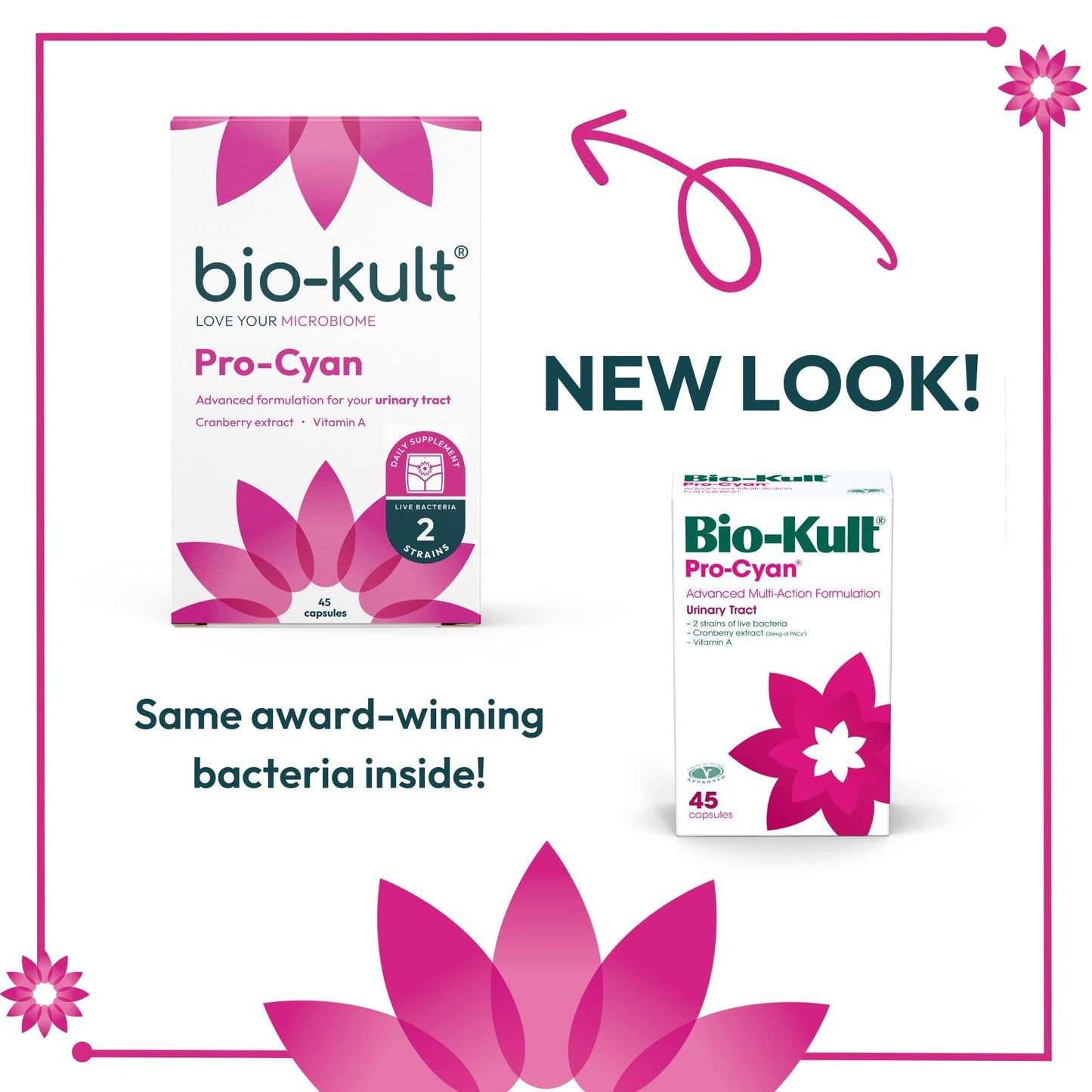 Bio-Kult Pro-Cyan Advanced Multi-Action Bacterial Formulation 45 Capsules