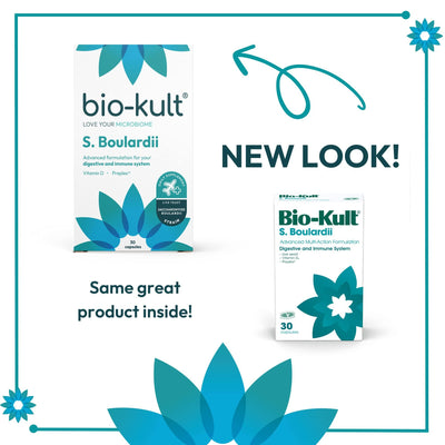 Bio-Kult S. Boulardii - Saccharomyces Yeast - Vitamin D3 - Contributes to the Immune System