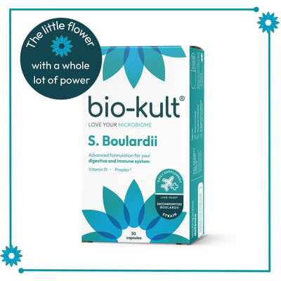 Bio-Kult S. Boulardii - Saccharomyces Yeast - Vitamin D3 - Contributes to the Immune System